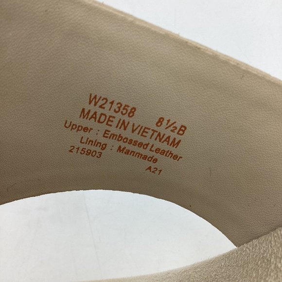 Cole Haan Women US 8.5B Original Grand Flatform Thong Sandals Python Ivy Leather - Picture 3 of 15